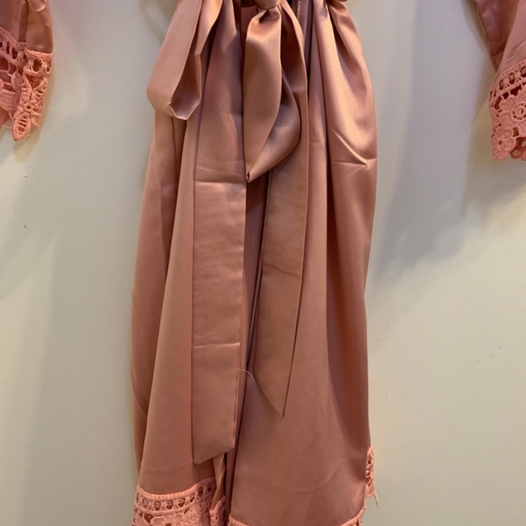 Intimates & Sleepwear Silk Bridesmaid Robes Dusty Rose Poshmark